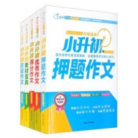 小升初作文宝典全5册满分+优秀+押题+获奖作文+素材作文宝典 开拓写作思路，提升得分要点 老师推荐三四五六年级写人写景叙事想象的作文素材书8-12岁写作技巧方法语文教材辅导书小学生课外阅读书籍