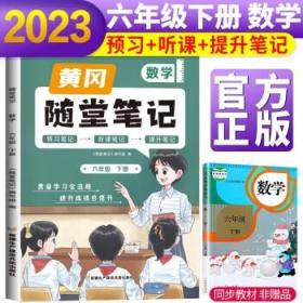 新版随堂笔记六年级下册数学部编人教版小学生重点知识集锦汇总同步解读小学课本全教材解析