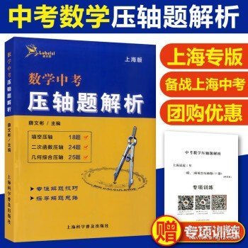 给力数学·中考数学压轴题：命题思路剖析+必考题型详解+实战真题演练（修订版）