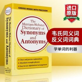 The Merriam-Webster Dictionary of Synonyms and Antonyms