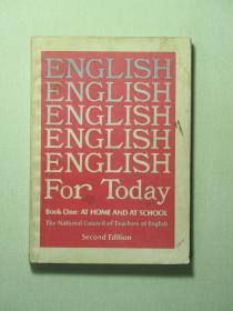 英文版 ENGLISH FOR TODAY 今日英语 第一册（58112)