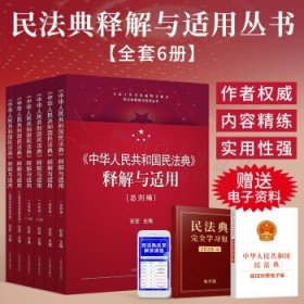 《中华人民共和国民法典》释解与适用·总则编