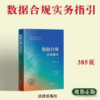 数据合规实务指引 法律实务 朱晓娟主编 新华正版