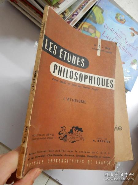 LES ÉTUDES PHILOSOPHIQUES 1966年第3期