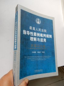 最高人民法院指导性案例裁判规则理解与适用：民事诉讼卷(上)