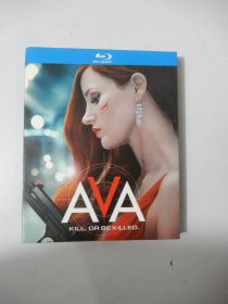 盒装DVD电影光盘：AVA艾娃（导演: 泰特·泰勒，主演: 杰西卡·查斯坦 / 科林·法瑞尔 / 约翰·马尔科维奇）