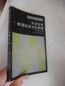 面向世界丛书： 大洋东岸——美国社会文化初探