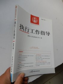 中国审判指导丛书：执行工作指导 2017年第4辑总第64辑
