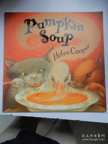 英文原版平装绘本：Pumpkin Soup 1998年凯特格林纳威奖