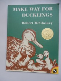 英文原版平装绘本：MAKE WAY FOR DUCKLINGS