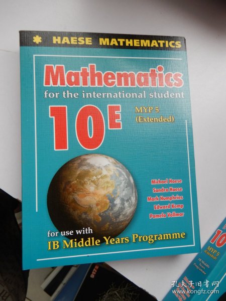 MATHEMATICS ： for the international student  10E  MYP5