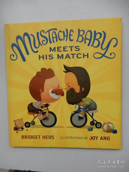 英文原版精装绘本：MUSTACHE BABY MEETS HIS MATCH