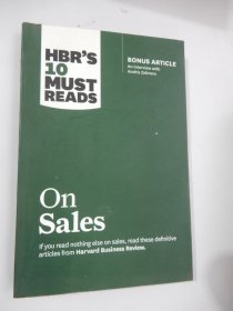 HBR'S 10 Must Reads ：On Sales