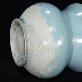 汝窑花觚，13×15