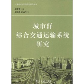 城市群综合交通运输系统研究