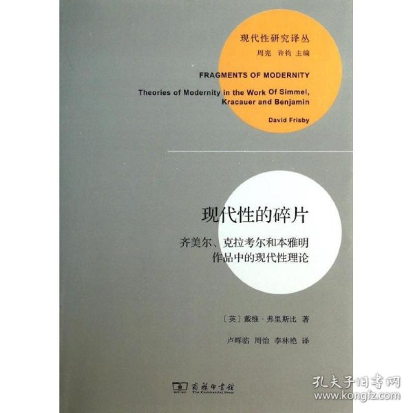 现代性的碎片：齐美尔、克拉考尔和本雅明作品中的现代性理论