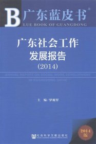广东蓝皮书：广东社会工作发展报告