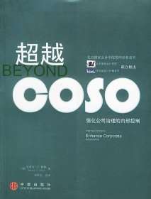 超越COSO：强化公司治理的内部控制