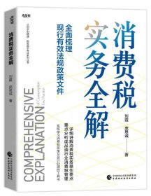 全新正版  消费税实务全解全面梳理现行有效法规政策文件 刘霞