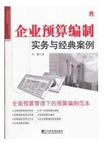 正版  企业预算编制实务与经典案例 许群　著 许群