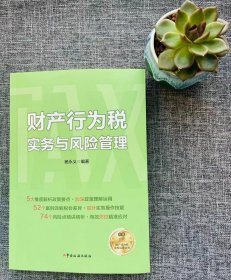 （全新正版）财产行为税实务与风险管理 杨永义 中国税务出版社
