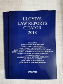 多期可选 lloy's law reports citator 法律报告 2018-2020年英文原版 单本价