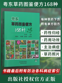 正版粤东草药图鉴便方168种 邱卫黎中草药图鉴彩色图解中药材识别入门中医医学自学书籍中草药大全常用中药养生功效药方健康类方剂