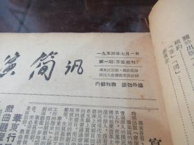 华东区戏曲观摩演出大会剧本 1954年  Q6