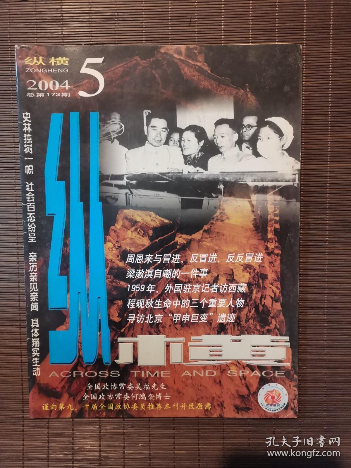 《纵横》2004年第5期