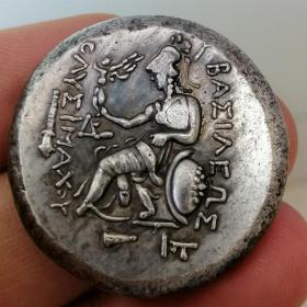 607.丝绸之路 古罗马 银币