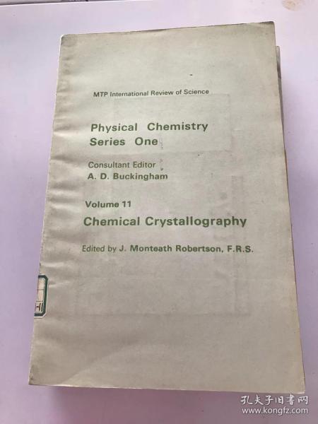 physical chemistry series one