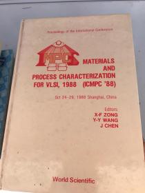 MATERIALS AND PROCESS CHARACTERIZATION FOR VLSI.1994