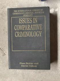 ISSUES IN COMPARATIVE CRIMIINOLOGY