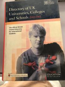 Directory of UK Universities,Colleges and Schools 2002/2003（目录的英国大学,学院和学校的2002/2003）