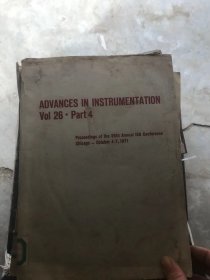 ADVANCES IN INSTRUMENTATION VOL 26 PART 4