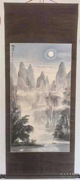 张伟平《漓江月色》