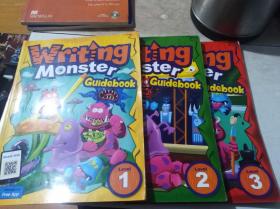 Writing Monster Guidebook(1、2、3)3册合售 带光盘