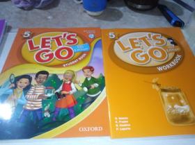 LET’S GO 5 4th Edition STUDENT BOOK （含CD一张）；学生用书 LET’S GO 4 4th Edition WORKBOOk 练习册。 两本合售