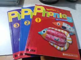 Spotlight on Phonics with Storybooks(1、2、3)  自然拼读