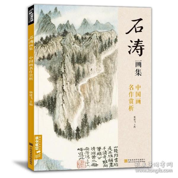 经典全集 石涛画集 8开中国画临摹画册书籍技法教材花卉竹山水书画临本写意花鸟名作赏析鉴赏 杨建飞主编