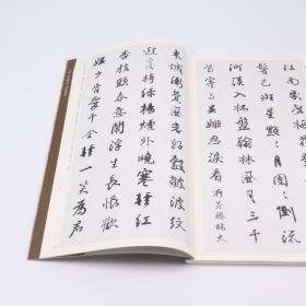 颜真卿行书集字宋词一百首/中国历代经典碑帖集字