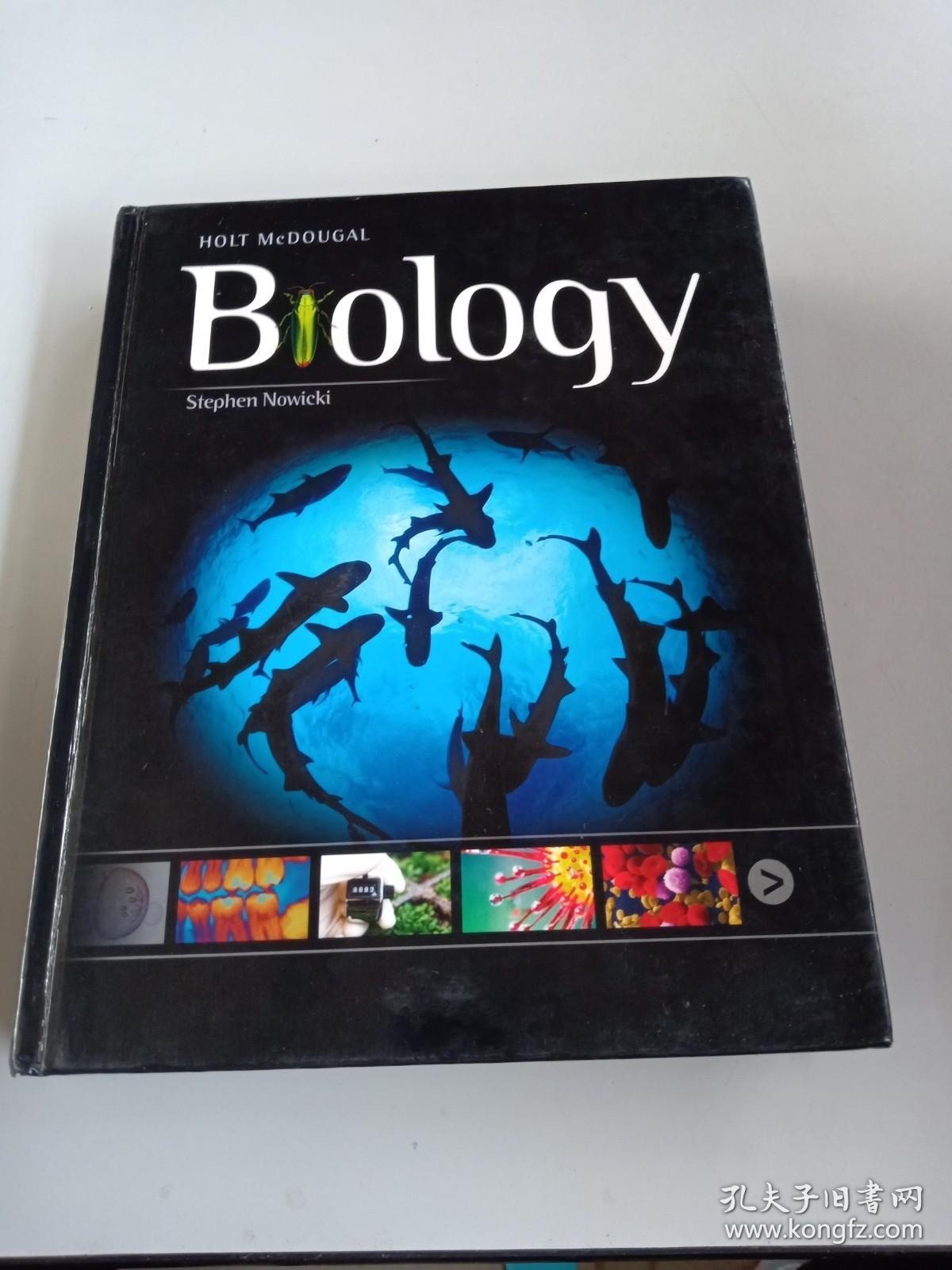 BIOLOGY【16开精装彩图，厚册】