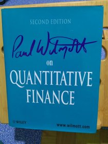 Paul Wilmott on Quantitative Finance Volume 【3本合售】