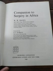 `COMPANION TO SURGERY IN AFRICA