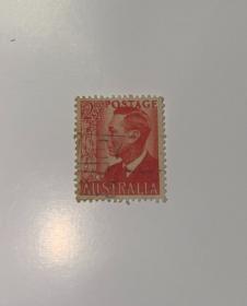 澳大利亚信销邮票  乔治六世