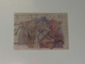 澳大利亚信销邮票  1991年圣诞节