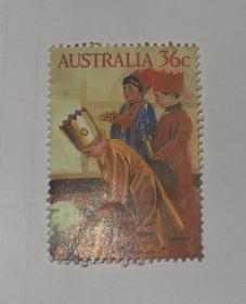 外国邮票 澳大利亚邮票 圣诞节