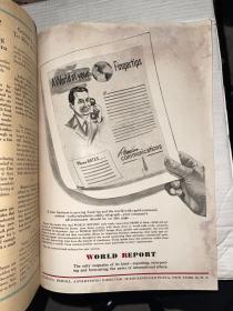 World Report 世界报道 1947年4月15 民国英文老杂志 馆藏