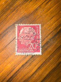 德国信销邮票 1954 豪斯总统