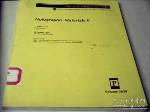 HoIographic  MateriIs  v（英文版）